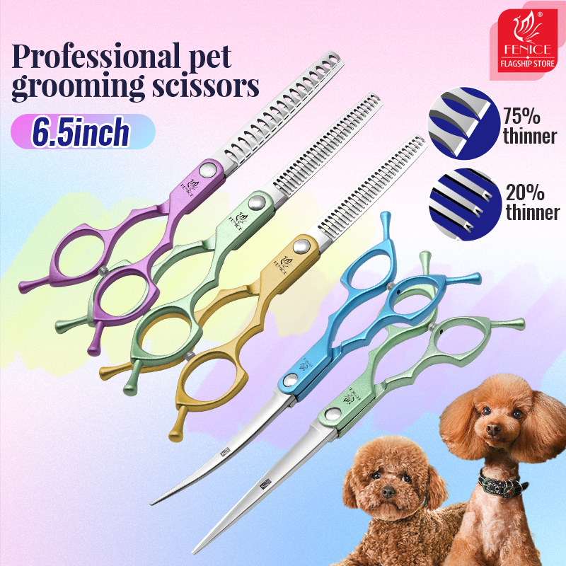 Grooming Scissors - Conjunto de Tesouras Profissionais para Cuidado