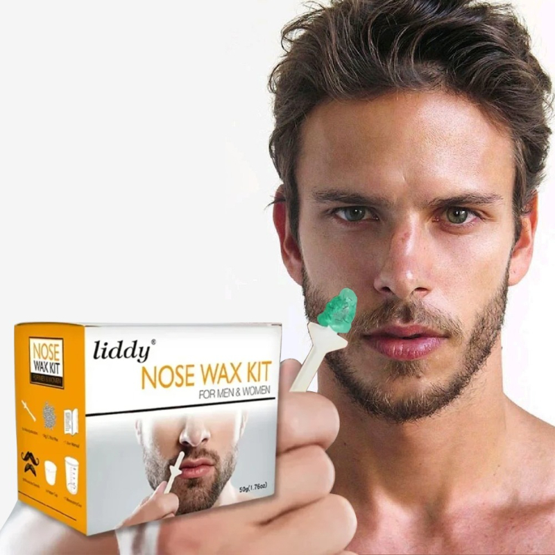 Nose Trimmer - Kit de Cera Depilatória Indolor para
