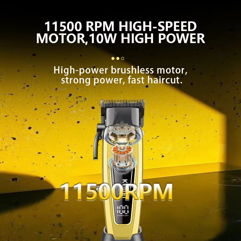 Máquina de Cortar Cabelo KEMEI - Electric Shaver Rotary avaliação e preço