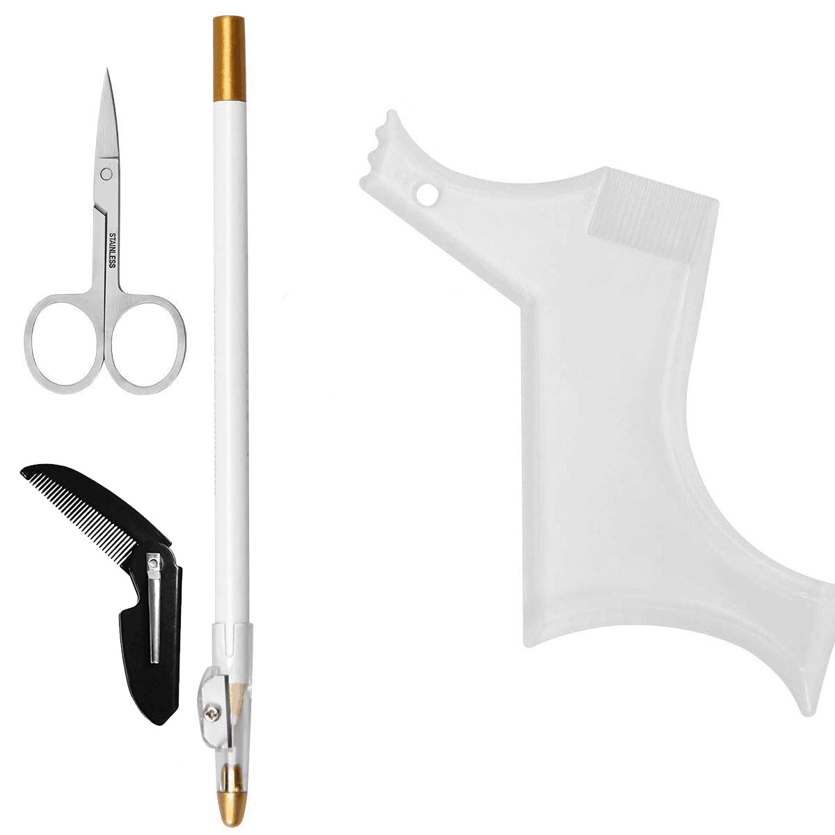 4 pçs conjunto kit de modelage - Beard Trimmer avaliação e preço