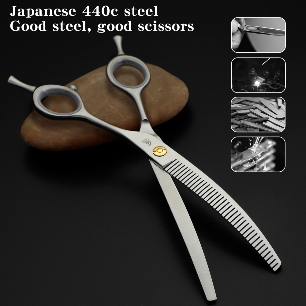 Tesoura de dentes curvos para  - Grooming Scissors avaliação e preço