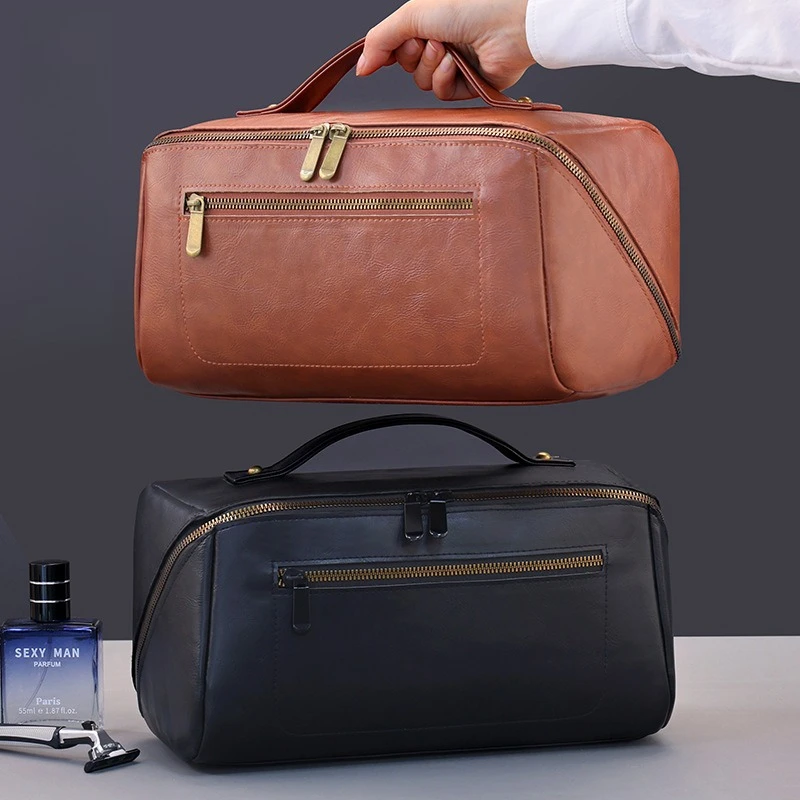 Bolsa de Maquiagem Vintage em  - Mens Grooming Travel Kit avaliação e preço