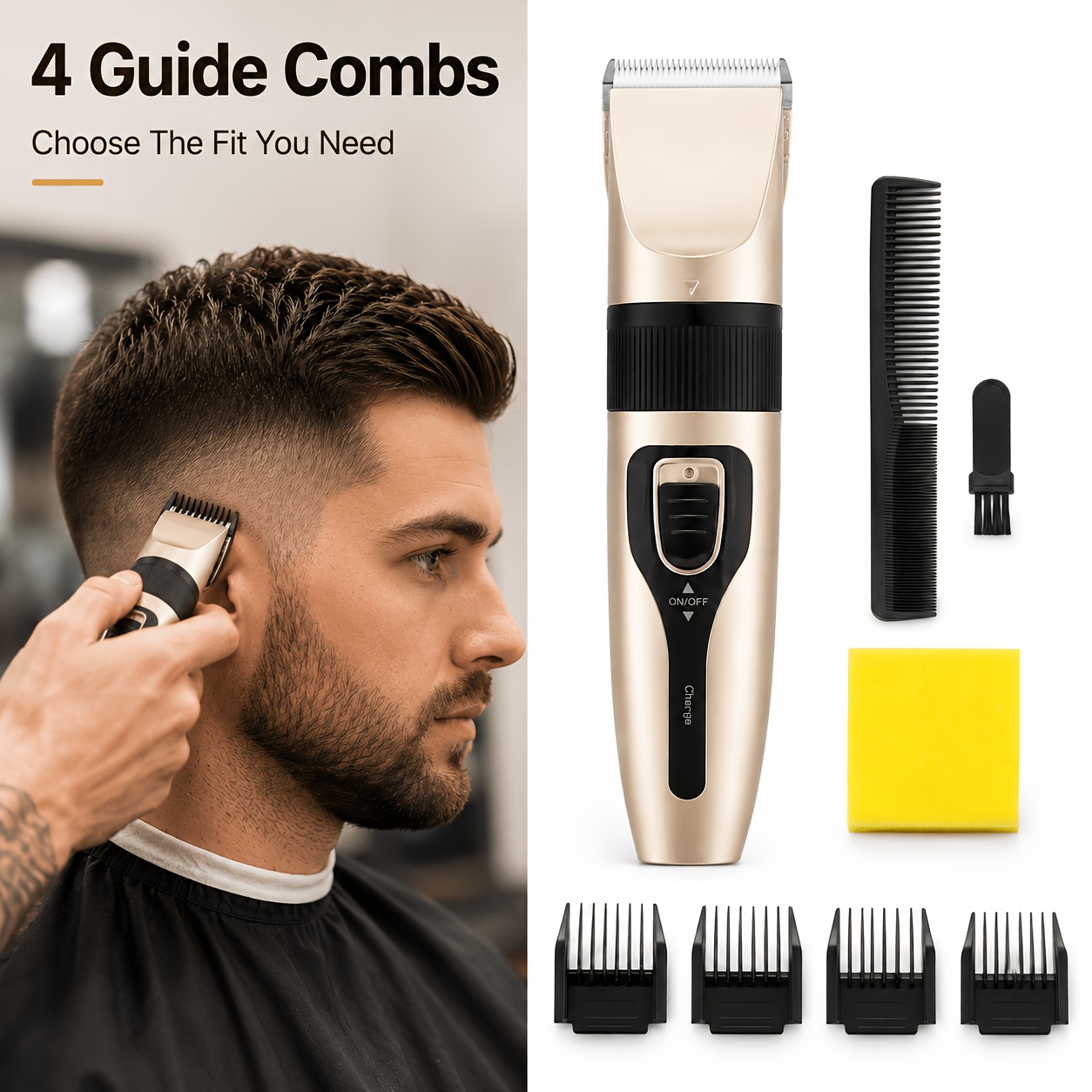 Máquina de cortar cabelo intel - Men'S Grooming Hairstyles avaliação e preço