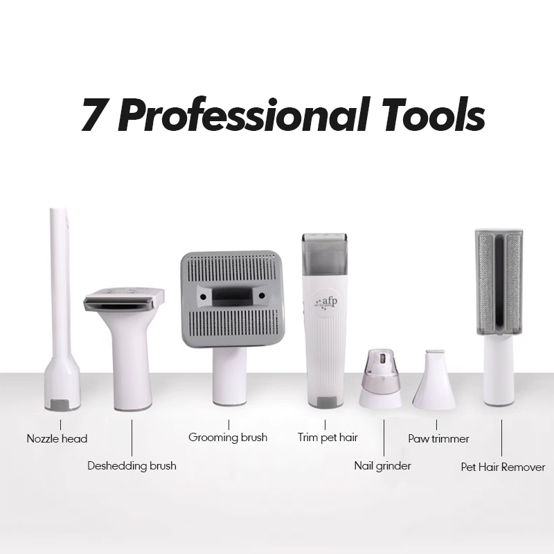 KINYU 7 em 1 Kit Profissional  - Grooming Kit avaliação e preço
