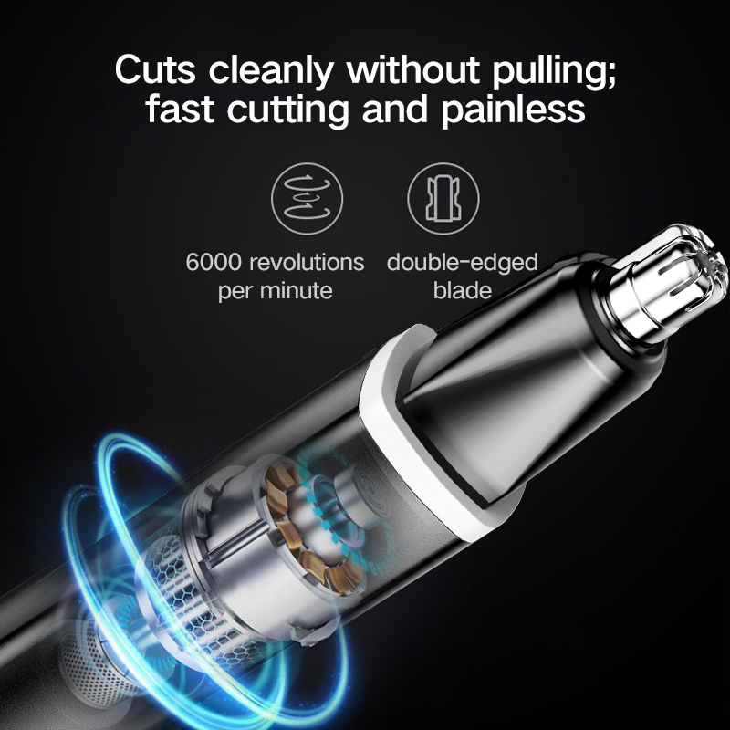 Aparador de pêlos nasais led n - Nose Trimmer avaliação e preço