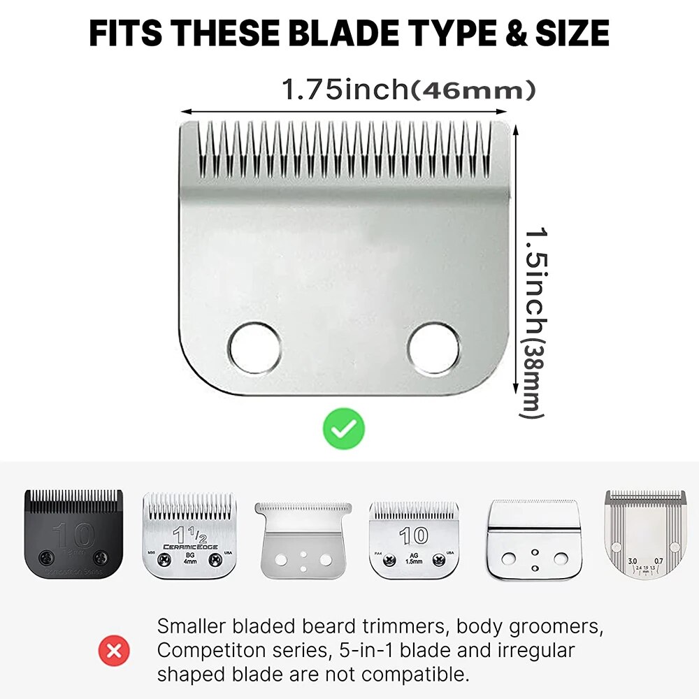 8 peças/conjunto de pentes gui - Hair Clipper avaliação e preço