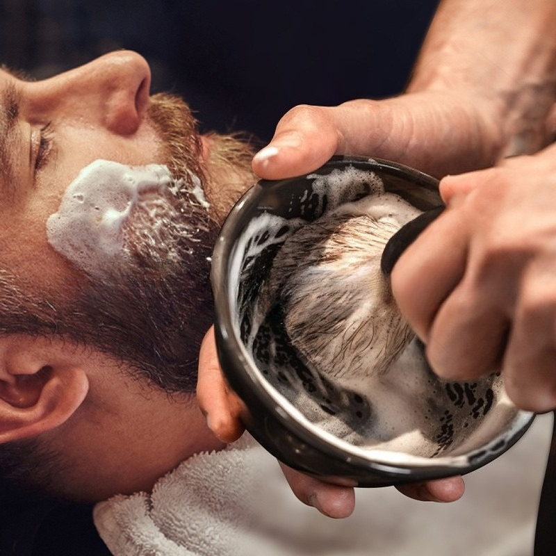 Kit de Pincel de Barbear Manua - Mens Grooming Travel Kit avaliação e preço