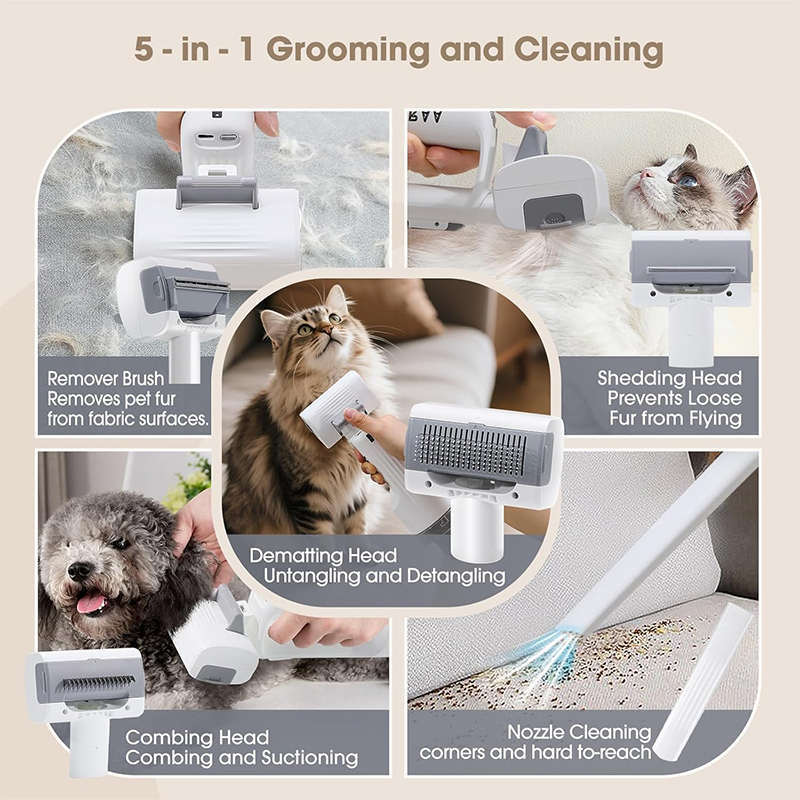 Kit de Aspirador de Pêlos Sem  - Grooming Kit avaliação e preço